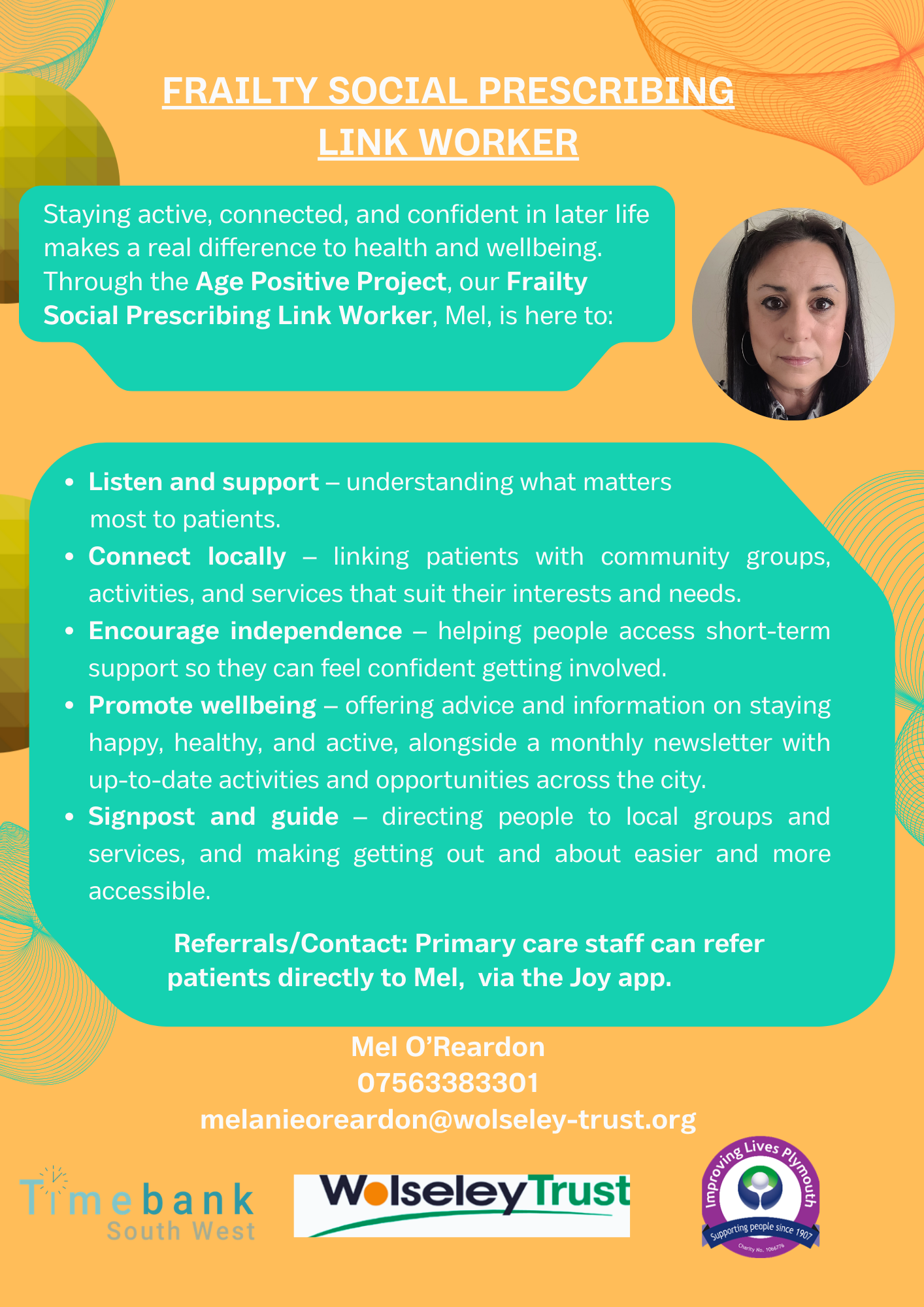 Frailty Social Prescribing Poster